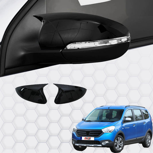 Dacia Lodgy (2012-2021) - Ayna Kapağı (Yarasa) Piano Siyah Abs (Mpv)