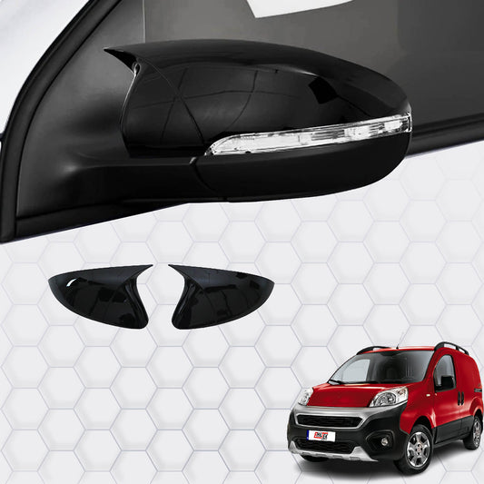 Fiat Fiorino (2008-2022) - Ayna Kapağı (Yarasa) Piano Siyah Abs (Minivan-Mpv)