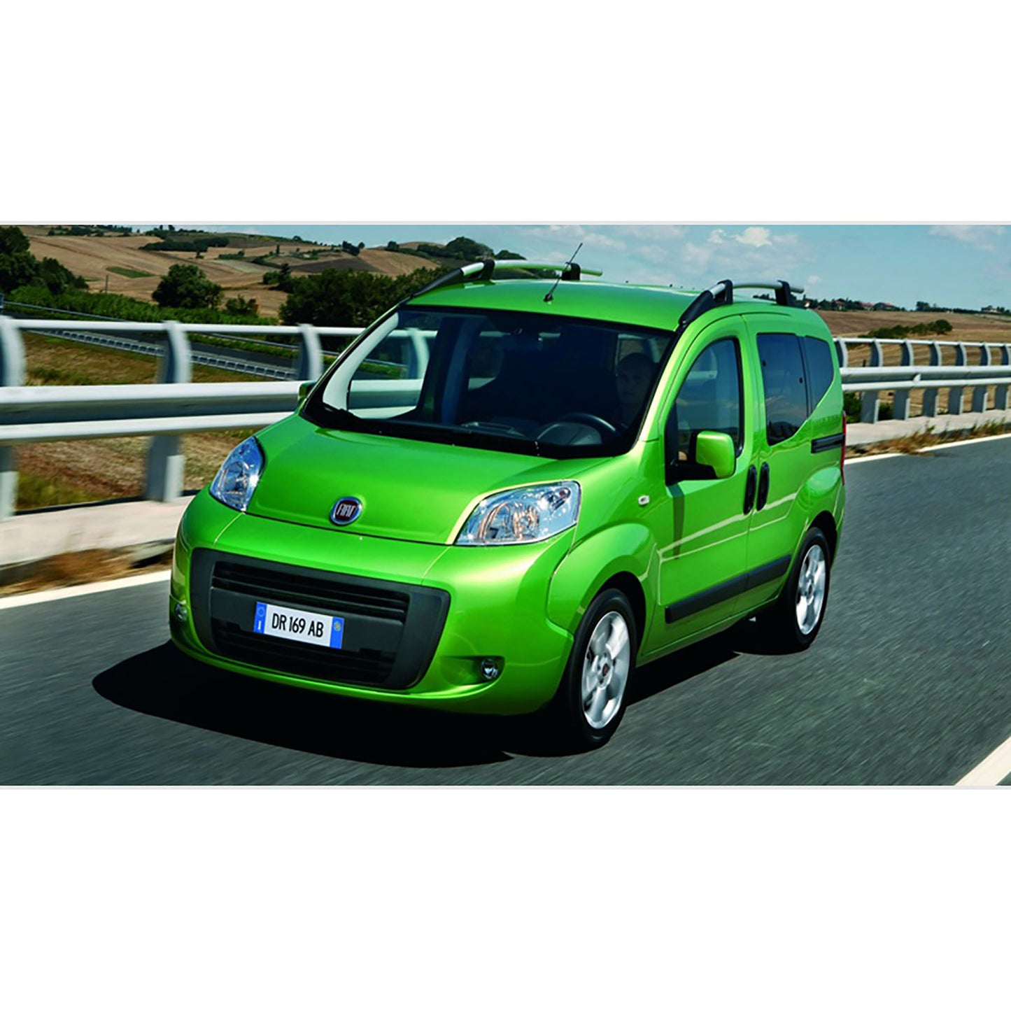 Fiat Fiorino (2008+) - Ön Cam Güneşliği - (ABS Plastik) - (Minivan-Mpv)