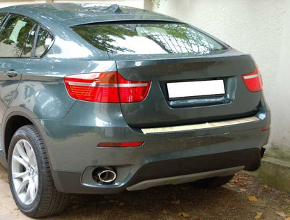 OMSA Bmw X6 Krom Arka Tampon Eşiği Taşlı 2008-2014 Arası