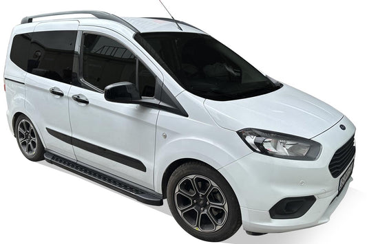 OMSA Ford Tourneo Courier Dot Line Yan Basamak Siyah 2014-2017 Arası