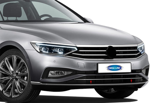 OMSA VW Passat B8.5 Krom Ön Tampon Çıtası 2019 ve Sonrası