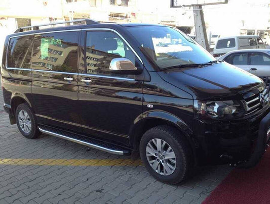 OMSA VW T5 Caravelle Krom Cam Çerçevesi 14 Parça Tek Sürgü Kısa Şase 2003-2014 Arası