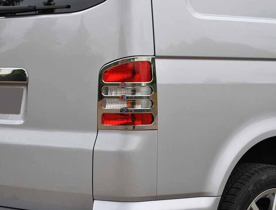 OMSA VW T5 Transporter Krom Stop Çerçevesi 2 Parça (Çift Kapılı) 2003-2014 Arası