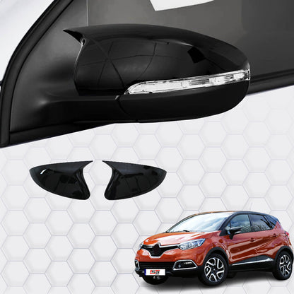 Renault Captur (2013+) Yarasa Ayna Kapağı (CROSSOVER-2 Parça)