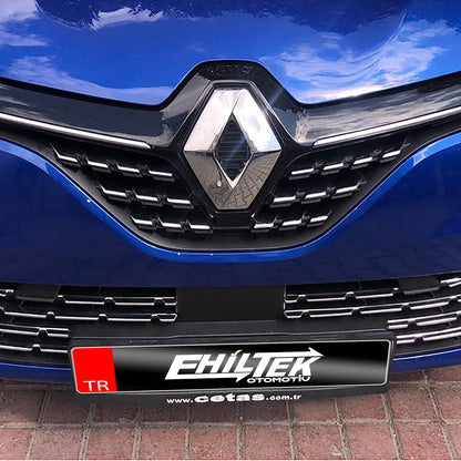 Renault Clio (2012-2019) - Ön Panjur - (6 Parça P. Çelik) - (HB)