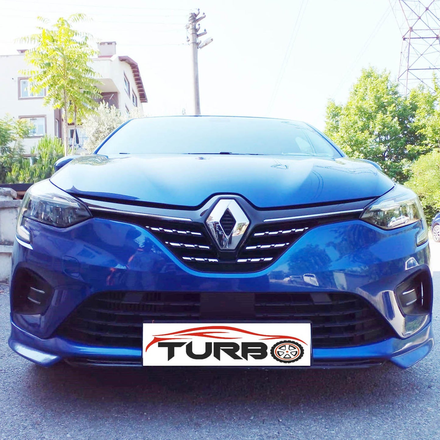 Renault Clio (2012-2019) - Ön Panjur - (6 Parça P. Çelik) - (HB)