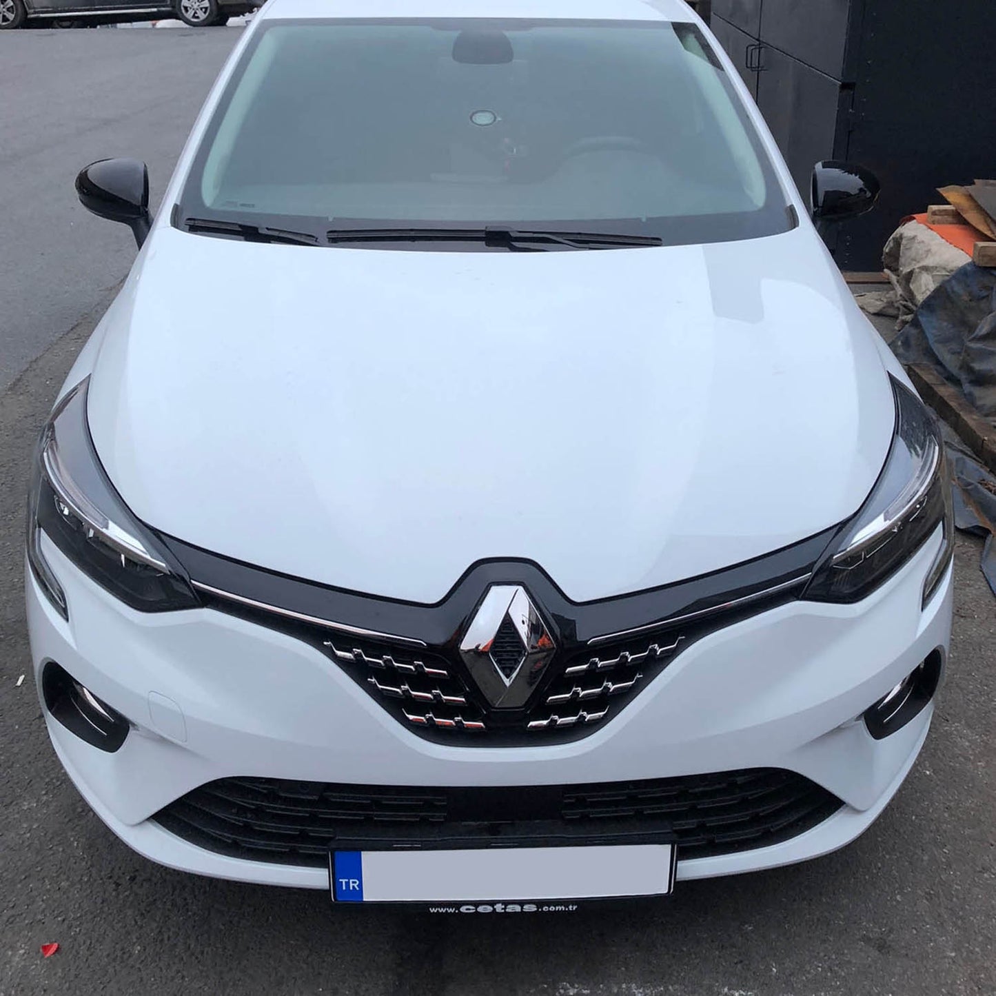 Renault Clio (2012-2019) - Ön Panjur - (6 Parça P. Çelik) - (HB)