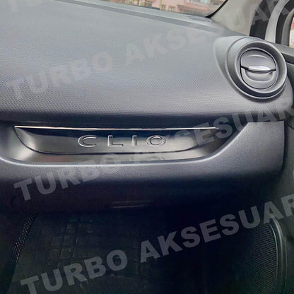 Renault Clio 4 (2020+) - Ön Konsol Çıtası - (1 Parça P. Çelik) - (HB) - (Taşlı-Mat) - 6920710-16.1