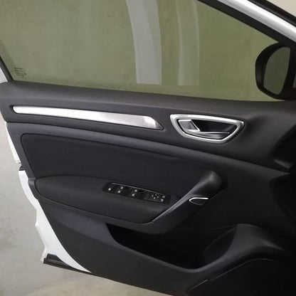 Renault Megane 4 (2016+) - Kapı İç Çıtası - (4 Parça P. Çelik) - (HB-SD-Taşlı - Mat) - 6943686-16