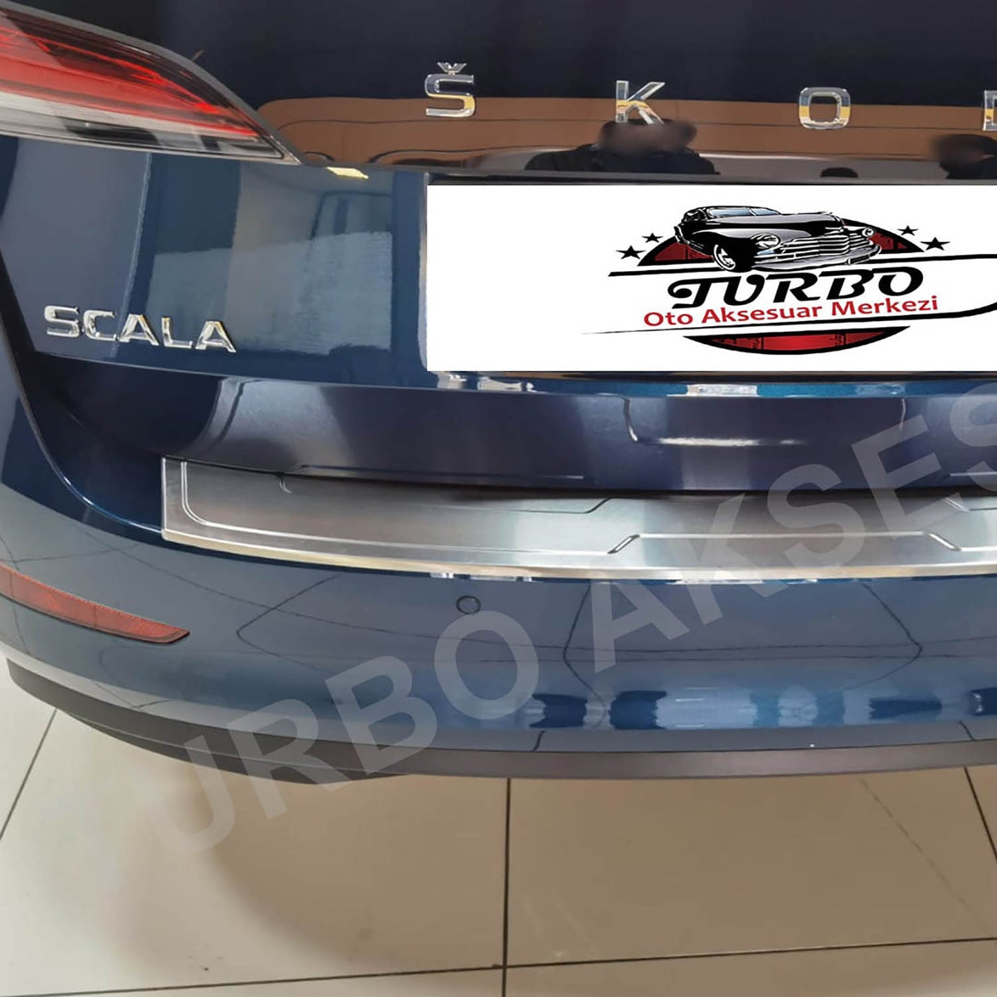 EHİLTEK Skoda Scala Arka Tampon Eşiği Taşlı 2020 ve Sonrası