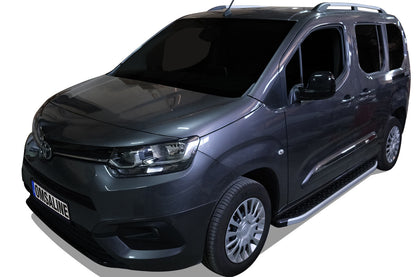 Toyota Proace City Solid Tavan Çıtası Siyah Uzun Şase 2019 ve Sonrası