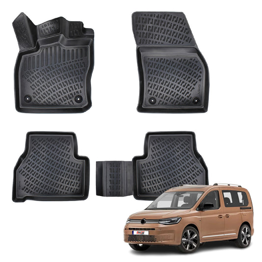 Volkswagen Caddy (2020+) Kauçuk Paspas - (Siyah) - 8415308-07.7