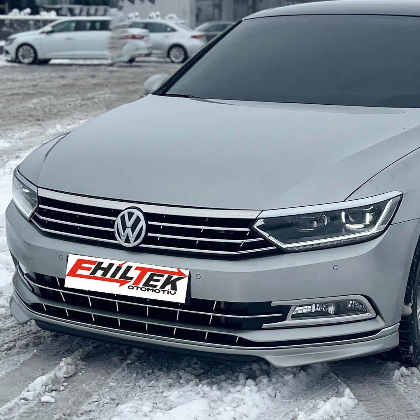 Volkswagen Passat B8 (2015-2019) - Sis Farı Çerçevesi - (2 Parça P. Çelik) - (SD-SW) - 8447737-16