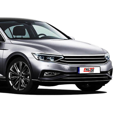 Volkswagen Passat B8,5 (2019+) - Ön Tampon Alt Çıtası - (3 Parça P. Çelik) - (SD-SW) - 8448723-16